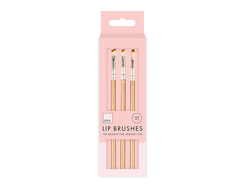 Lip Brush Set 3pk