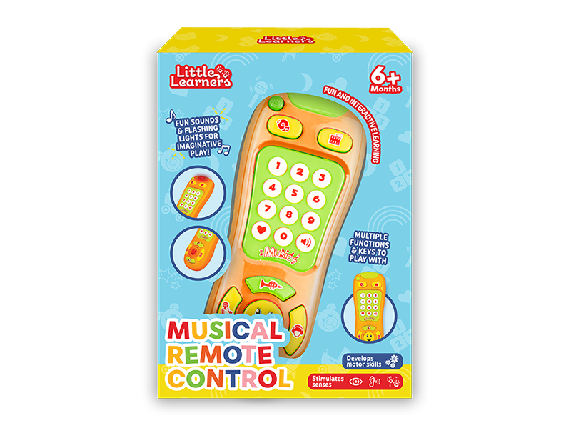 Little Learners Musical Remote Control