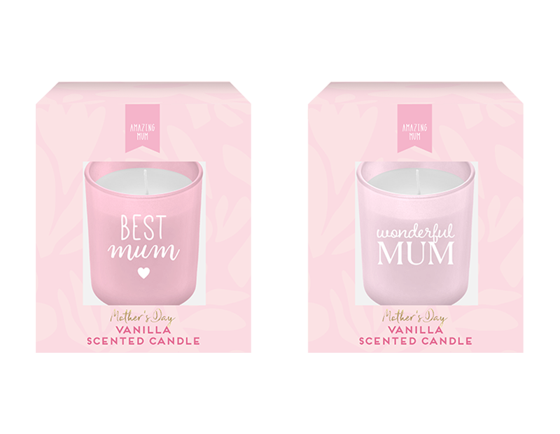 Wholesale Mother's Day Vanilla Scented Candle