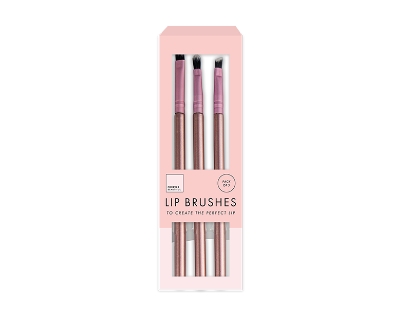 Lip Brush Set 3pk