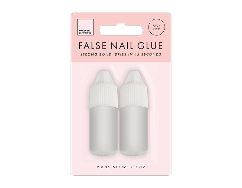 False Nail Tip Glue 3g 2pk
