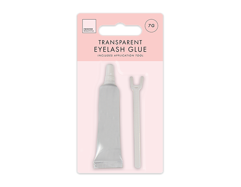 Transparent Eyelash Glue with Tool 7g