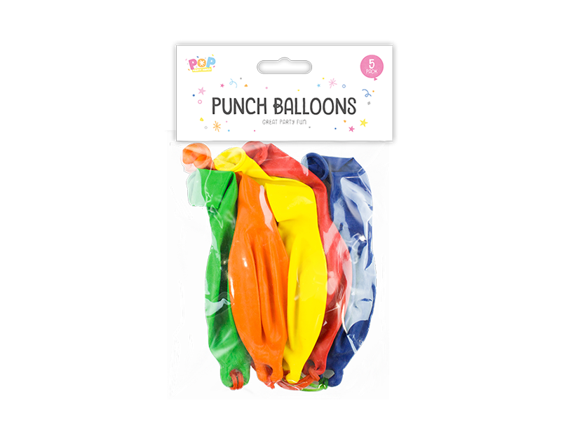 Punch Balloons - 5 Pack