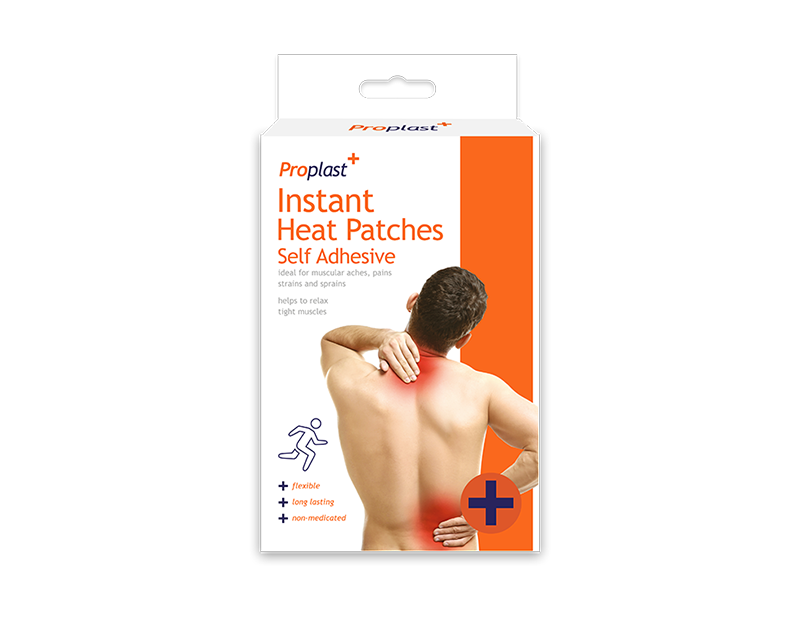 Self Adhesive Instant Heat Pads - 2 Pack