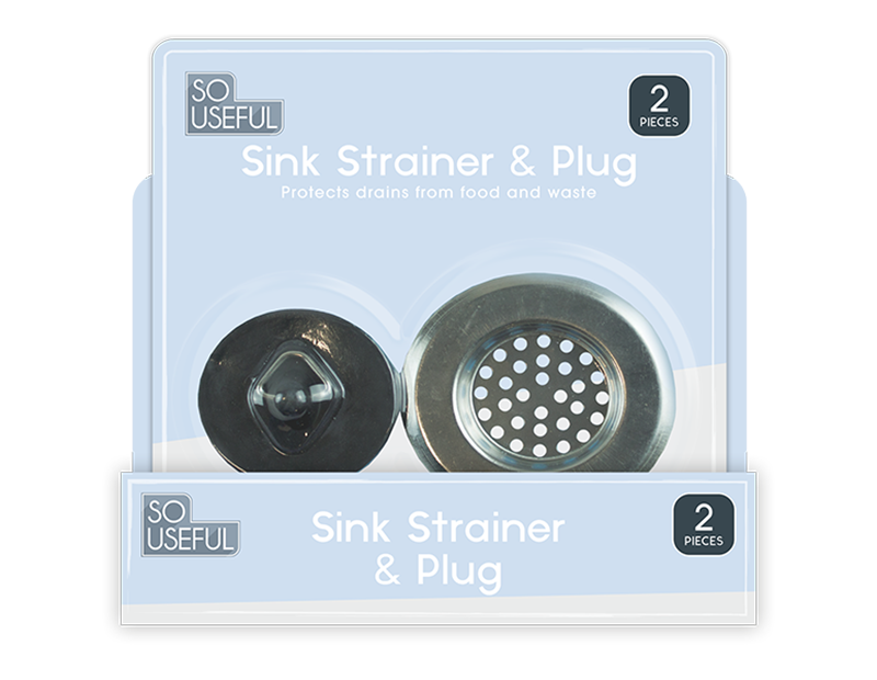 Wholesale Sink Strainer & Plug Set CDU