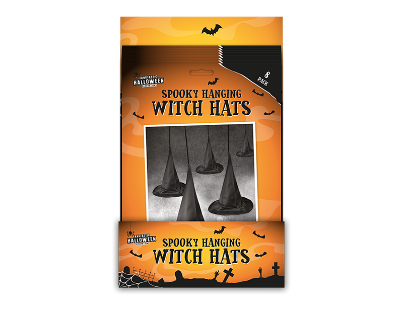 Wholesale Spooky Hanging Witch Hats