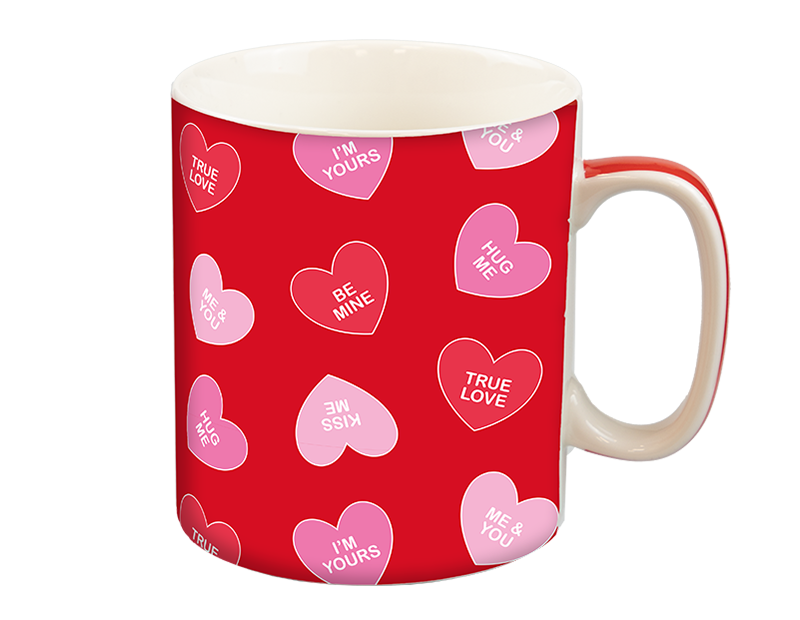 Jumbo Love Heart Ceramic Mug