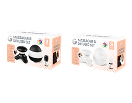 3 Piece Massager And Diffuser Set