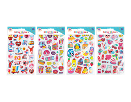 Girls Googly Eyes Glitter Stickers