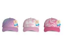 Girls Printed Baseball Cap