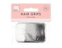 Hair Grips With Case 60pk