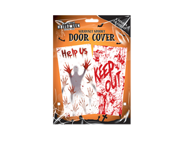 Halloween Scary Door Cover