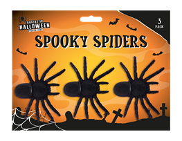 Halloween Spooky Spiders - 3 Pack