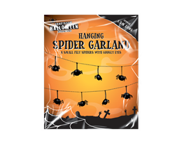 Hanging Spider Garland 1.5M