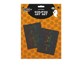 Halloween Scratch Art Set