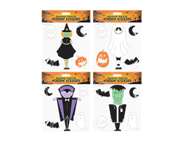 Halloween Character Window Stickers 19cm