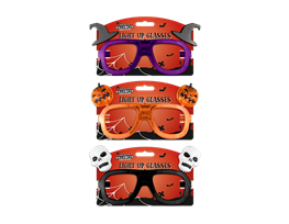 Light Up Novelty Halloween Glasses