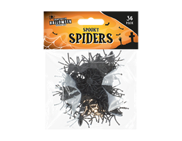 Halloween Spiders - 36 Pack