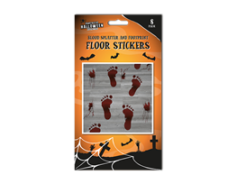 Halloween Footprint Floor Stickers