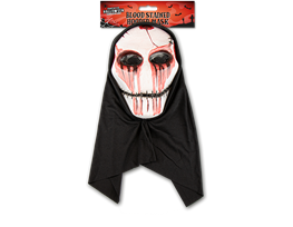 Halloween Blood Stained Hooded Mask