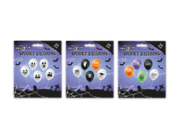 Spooky Printed Balloons 20pk PDQ