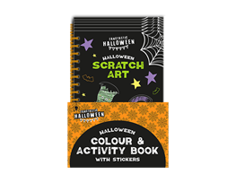 Spooky Halloween Scratch Art Book PDQ