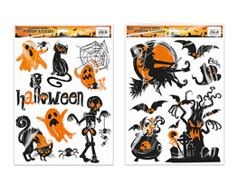 Halloween Spooky Window Stickers