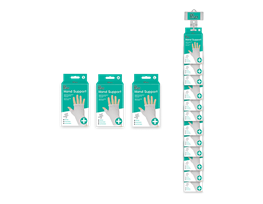 Hand Support Bandage With Clip Strip