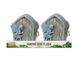 Hanging Fairy Door Plaque With PDQ