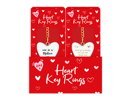 Heart Keyring PDQ