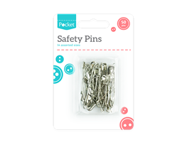 Safety Pins - 50 Pack