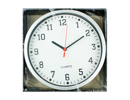 Wall Clock Silver