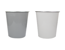 Plain Plastic Waste Bin 6L