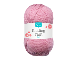 Acrylic Knitting Yarn Blush 75g