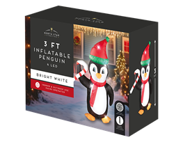 Inflatable LED Penguin 90cm