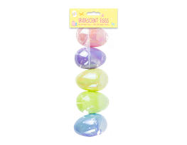 Iridescent Fillable Eggs 5pk