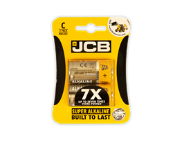 JCB LR14/C BATTERIES SUPER ALKALINE 2PK