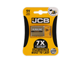 JCB LR22/9V BATTERY SUPER ALKALINE 1PK