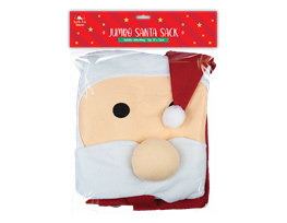 Jumbo Christmas Santa Sack 90cm x  55cm