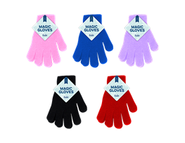 Kids Plain Magic Gloves