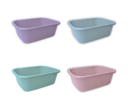 Pastel Washing Up Bowl