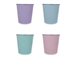 Pastel Plastic Waste Bin 6L