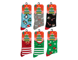 Ladies Novelty Christmas Socks