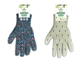 Ladies Printed Nitrile Coated Gloves