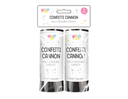 Large Confetti Cannons 2pk