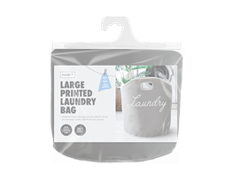 Large Printed Laundry Bag