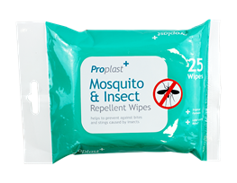 Mosquito & Insect Wipes - 25 Pack