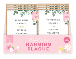 Hanging Plaque with Quote PDQ