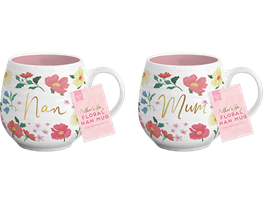 Mother's Day Floral Ceramic Mug