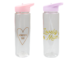 Mum Foiled Water Bottle 600ml